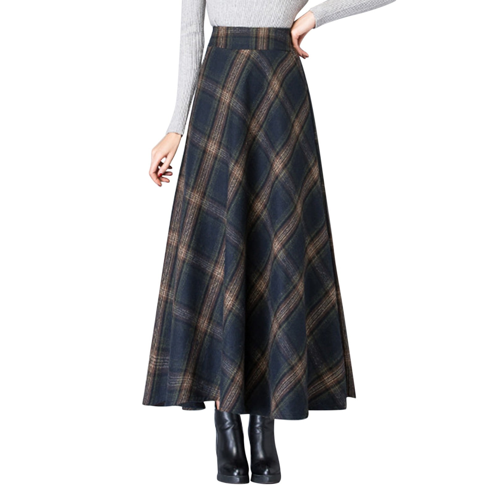 Jupe Tailleur Gap Premium - Taille 6 - Noir à Carreaux - Mini, Fermeture Zip