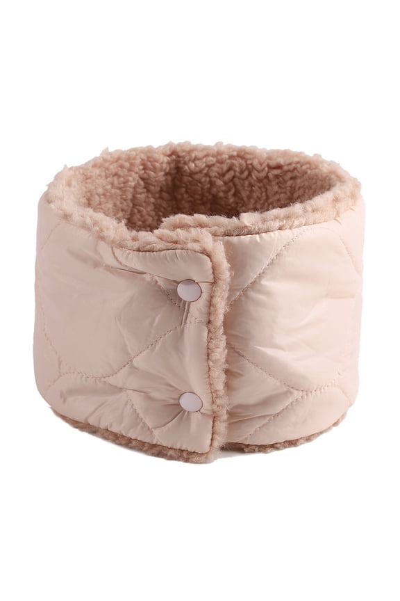 Neck Warmer Neck Gaiter Winter Wool Knitted Neck Scarf Warm Scarf Mens and Womens Neck Scarf for Women Winter Pink