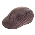 thumbnail image 1 of Prolriy Newsboy Hats for Men Flat Mens Hats Men's and Women's Autumn Comfortable Breathable Mesh Cap Cabbie Beret Hats for Men Coffee, 1 of 1