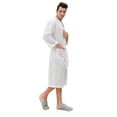 thumbnail image 1 of Prolriy Robes for Women Couple Long Cardigan Hotel Home Wear Bathrobe Nightgown Womens Robe White XXXL, 1 of 9