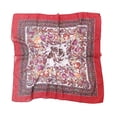 thumbnail image 1 of Prolriy Scarf for Women Scarfs Wrap Scarf for Islam Lady Print Muslim Neck Neckerchief Head Bandanas Women Travel Wrap Cashew Folk-Custom Hair Shawl Scarf Vintage Women Silk Scarves, 1 of 3