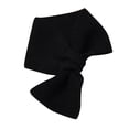 thumbnail image 1 of Prolriy Scarf for Women Autumn and Winter Warm Scarf Classic Solid Color Knitted Versatile Scarf Womens Scarf Black, 1 of 3