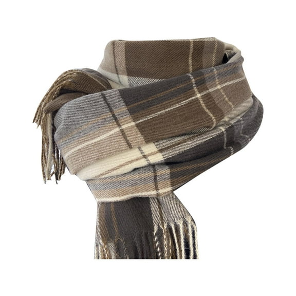 Prolriy Scarf for Women Fall Winter Scarf Classic Scarf Warm Soft Large Blanket Wrap Shawl Scarves Shawl Scarf Coffee