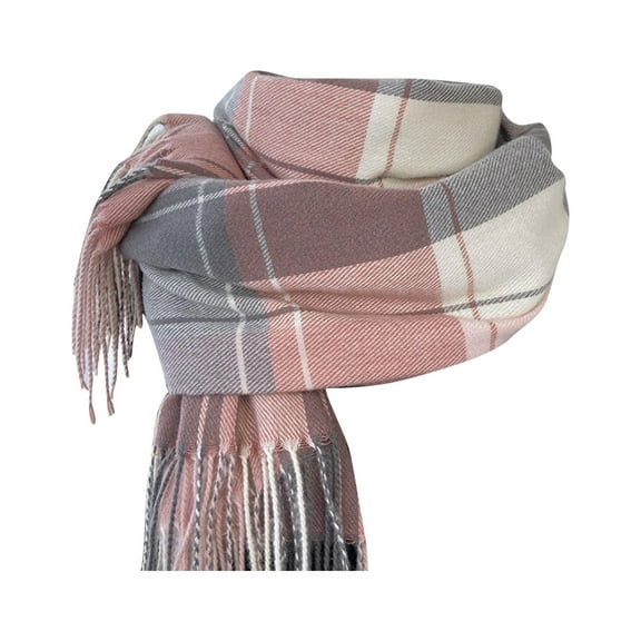 Prolriy Scarf for Women Fall Winter Scarf Classic Scarf Warm Soft Large Blanket Wrap Shawl Scarves Shawl Scarf Pink