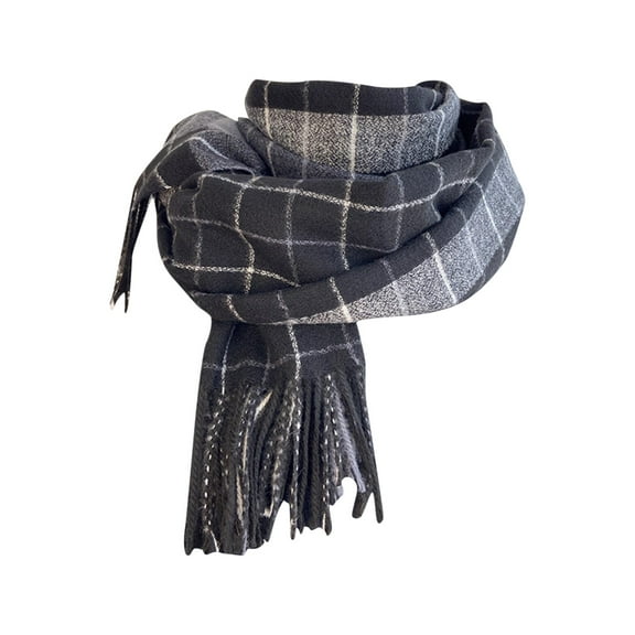 Prolriy Scarf for Women Fall Winter Scarf Classic Scarf Warm Soft Large Blanket Wrap Shawl Scarves Womens Scarf Black