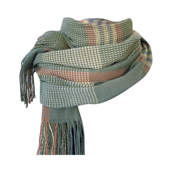 Prolriy Scarf for Women Fall Winter Scarf Classic Scarf Warm Soft Large Blanket Wrap Shawl Scarves Womens Scarf Green