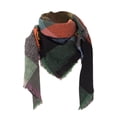 thumbnail image 1 of Prolriy Scarf for Women Scarf Classic Tassel Plaid Scarf Warm Soft Chunky Large Blanket Wrap Shawl Scarves Womens Scarf C, 1 of 3