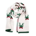 thumbnail image 1 of Prolriy Scarf for Women Shawl Women and Warm Couple Christmas Models Fashion Scarf Knitted Men Scarf Womens Scarf D, 1 of 4