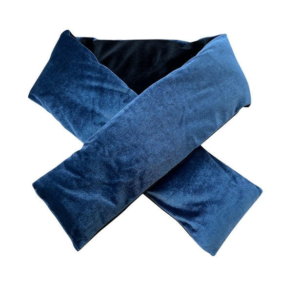 Prolriy Scarf for Women Wai Scarf Winter Scarf Warm Cotton Women Velvet Gift Scarf Warm Gold Warm Thick Gift Scarf Shawl Scarf Blue