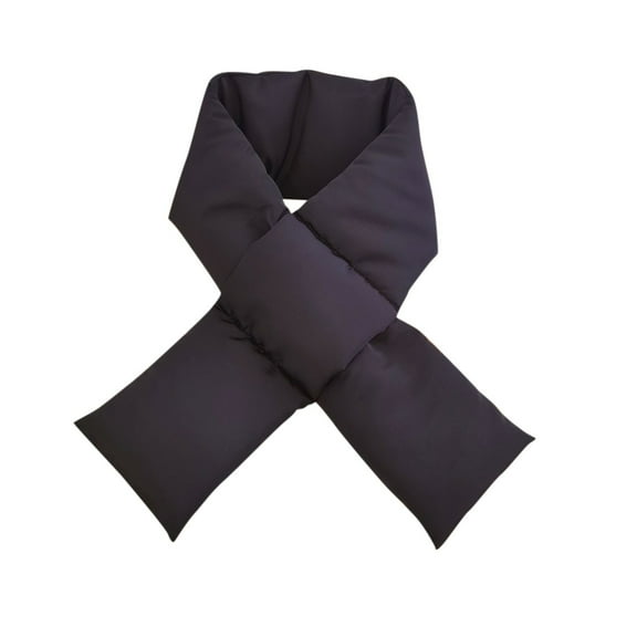 Prolriy Scarf for Women Warmth Down Solid Scarf Cotton Fashion Bib and Color Thickened Water Scarf Shawl Scarf