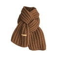 thumbnail image 1 of Prolriy Scarf for Women, Women's Super Soft Outdoor Fashion Casual Versatile Atmosphere Warm Winter Scarf Womens Scarf Brown, 1 of 3