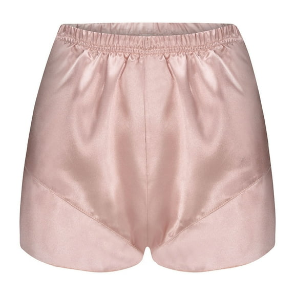 Prolriy Silk Pajamas for Women, Women's Fashion Casual Pajama Shorts Comfortable Pajama Pants Pajama Shorts for Women, Womens Pajamas Pink S
