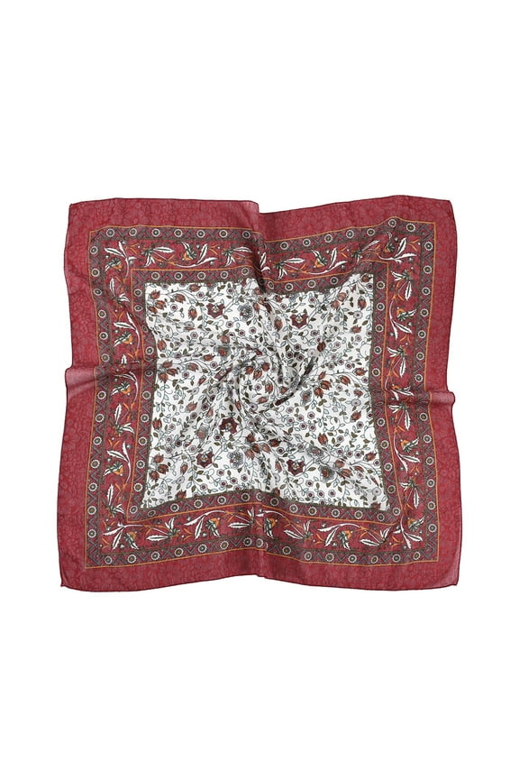 Silk Scarf for Women Lady Bandanas Neck Scarf Floral Scarf Shawl Folk-Custom Travel Vintage Wrap Scarf Islam Scarfs Printing Women Wrap Head Hair Neckerchief Muslim Silk Scarves Satin Scarf