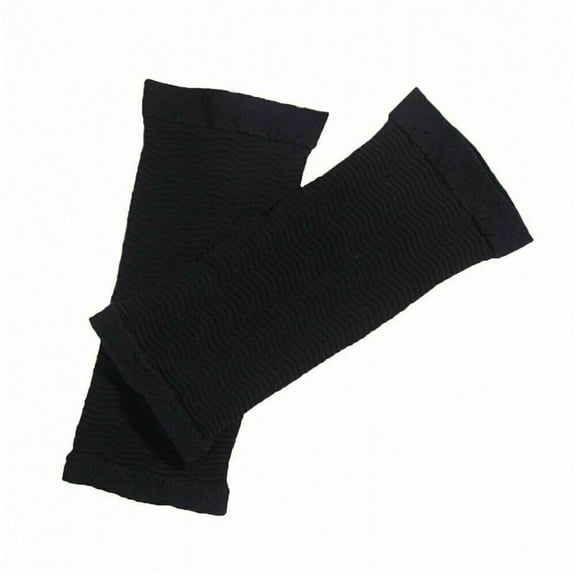 Prolriy Slimming Arm Shaper Shaperwear Arm 420D Slimming Elastic Women Sleeves Shaping Accessory Upper Arm Compression Garment Black One Size