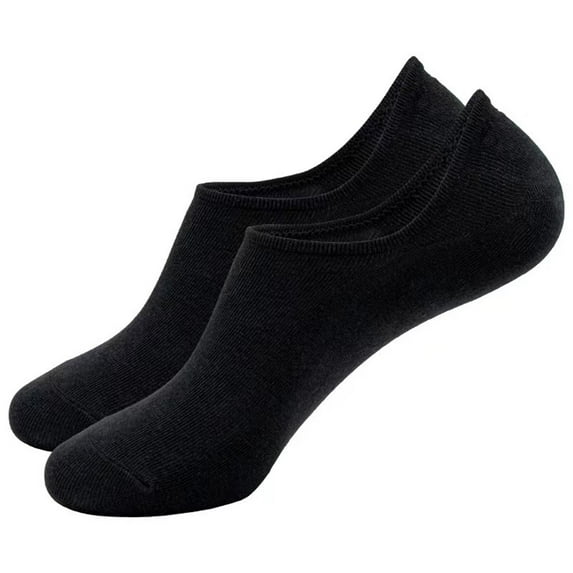 Prolriy Socks for Women No Show Socks for Women, Women's Cotton Socks Non Slip Socks Womens Socks Black
