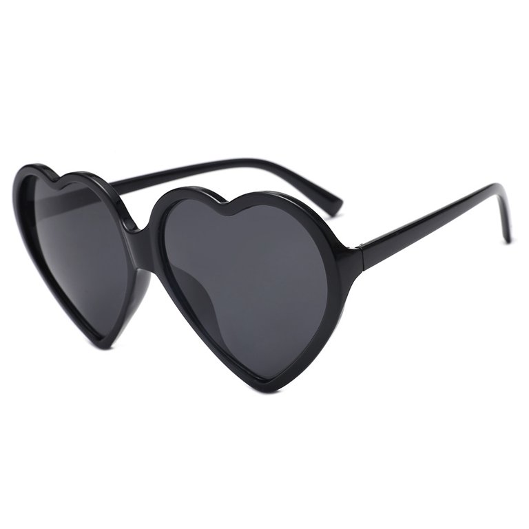 Prolriy Sunglasses Womens Women Fashion Unisex Heart-Shaped Shades