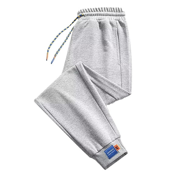Prolriy Sweatpants Women, 2025 Spring and Autumn Winter Casual Pants Loose All Tie Leg Sports Pants Women's Pants Grey1 M