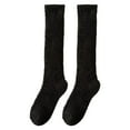 thumbnail image 1 of Prolriy Thigh High Socks for Women Fluffy Winter Socks Warm Knee High Socks Long Cosy Thermal Ladies Socks Fuzzy Thick Soft Socks for Ladies Girls Christmas Gifts Multipack Womens Socks Black, 1 of 9