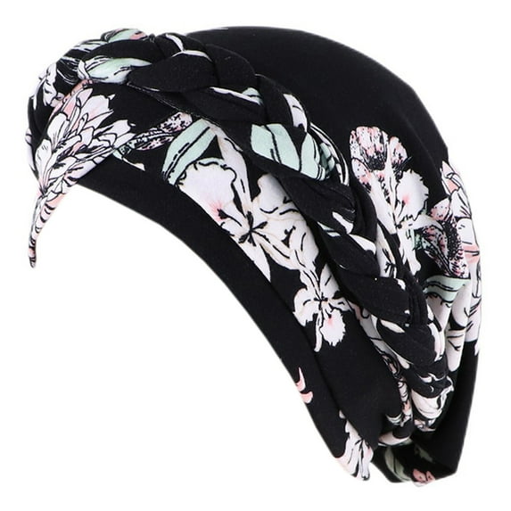Prolriy Turbans for Women Head Turban Wrap Pre-Tied Ethnic Headwear Braid Cap Hat Baseball Caps Head Wraps Hats for Women One Size