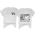 thumbnail image 1 of Prolriy Valentines Day Shirts Women You Are Enough Dear Person Behind Me Print Crew Neck T Shirt Clothing Short Sleeve T Shirt, Shirts for Women Valentines Day Gifts Womens Tops White XXL, 1 of 9