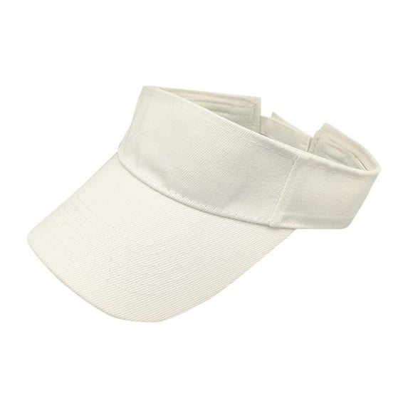 Prolriy Visor Hats for Women Male Female Baseball Cap Soild Men Women Baseball Unisex Hat Tennis Cap Sun Hat Baseball Cap Beige One Size