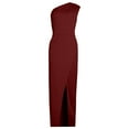 thumbnail image 1 of Prolriy Wedding Guest Dresses for Women Personality Solid Color Dress Simple and Exquisite Design Suitable for All Occasions Maxi Dresses for Women 2024 Womens Dresses Wine XXL, 1 of 3