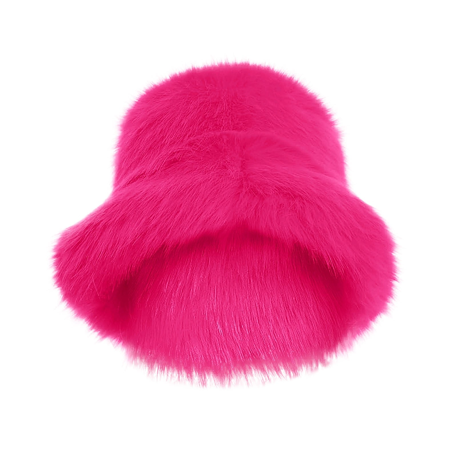 Faux Fur Trapper Hat in Hot Pink Generation Kiss Faux Fur Trapper Hat - Pink – Dolls Kill main image 2