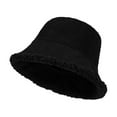 thumbnail image 1 of Prolriy Winter Hats for Women, Women's Fashionable Autumn and Winter Warm and Thickened Fashionable Fisherman Hat Bucket Hat Cloche Hat Black, 1 of 4