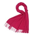 thumbnail image 1 of Prolriy Winter Scarf for Women Wraps&Wool Lightweight Wool Scarf for Women Soft Feel Pashmina Shawl Wrap Womens Scarf Hot Pink, 1 of 7