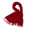 thumbnail image 1 of Prolriy Winter Scarf for Women Wraps&Wool Lightweight Wool Scarf for Women Soft Feel Pashmina Shawl Wrap Womens Scarf Red, 1 of 7
