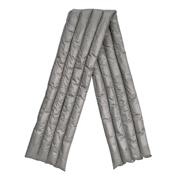 Prolriy Winter Scarf for Women and Men Solid Color One Sided Plush Windproof Plush Warm Fashion Bib Womens Scarf Grey