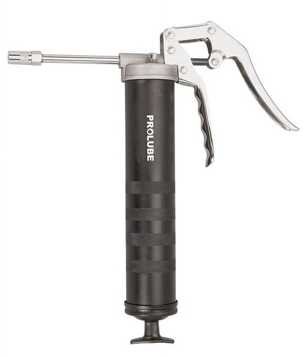 Prolube 43002 Pistol Grip Grease Gun with extension and coupler 14 oz. cap. 5000