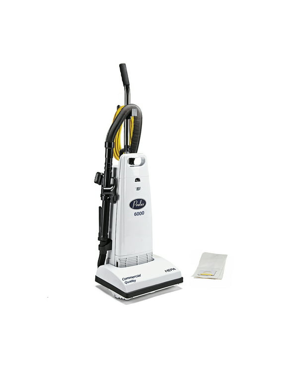 Prolux 6000 Upright Commercial vacuum with on board tools and Washable HEPA Filter