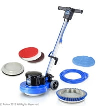 Prolux Core Heavy Duty Commercial Polisher Floor Buffer Machine Scrubber and 5 Pads