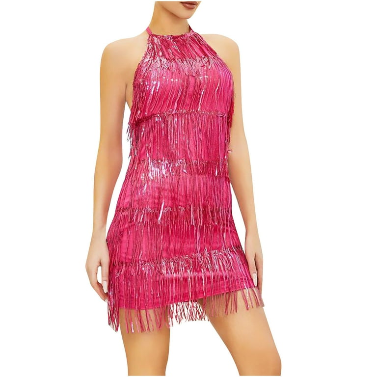 Sequins Sleeveless Mini Halter Prom Short Dress Sequins Sleeveless Mini Halter Prom Short Dress