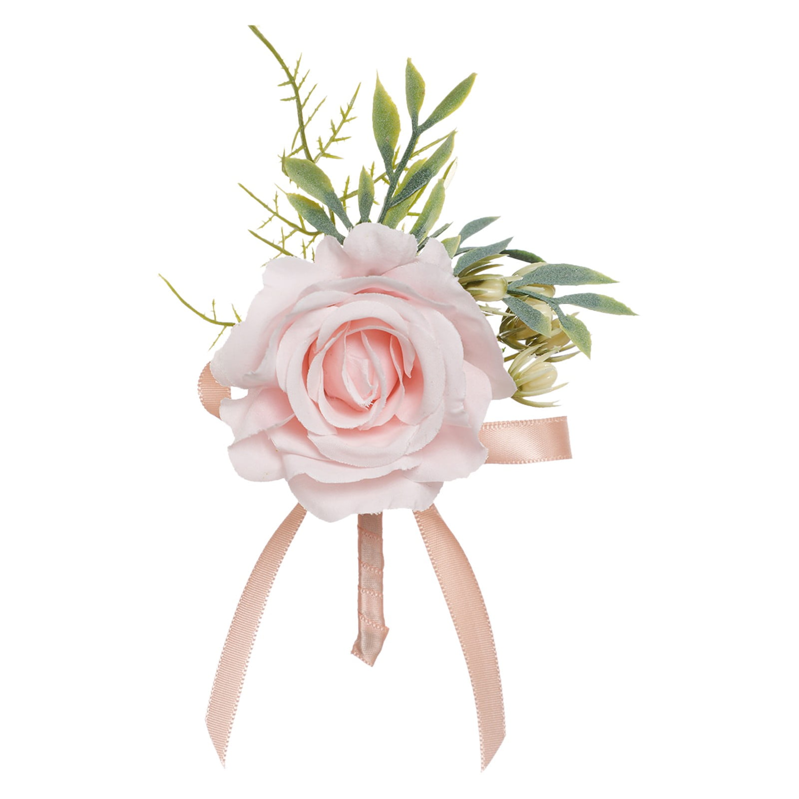 Pink Peony outlets Bridal Bouquet w/ Grooms Boutonnière