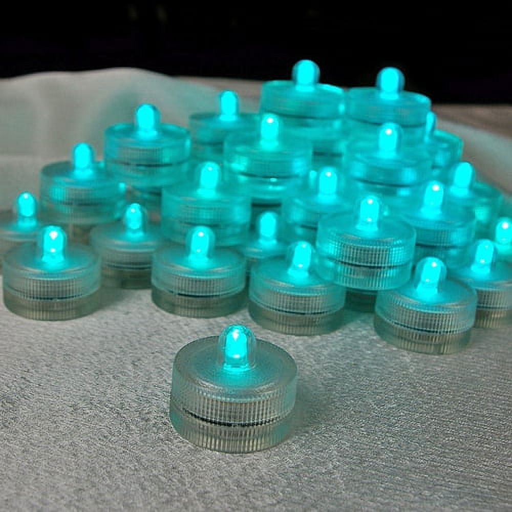 Prom Lights Floralytes Submersible I LED Floral Light 50 Pack Teal