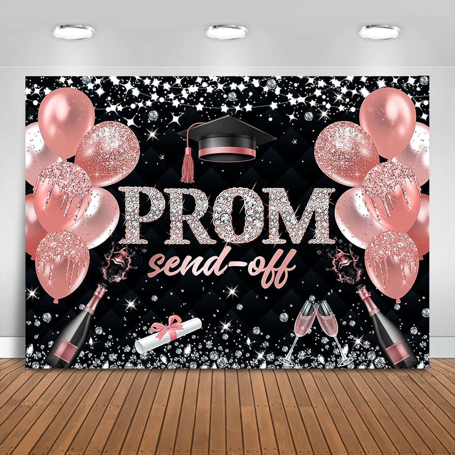 Prom Send Off 2026 Graduation Backdrop Class of 2026 Graduate Prom ...