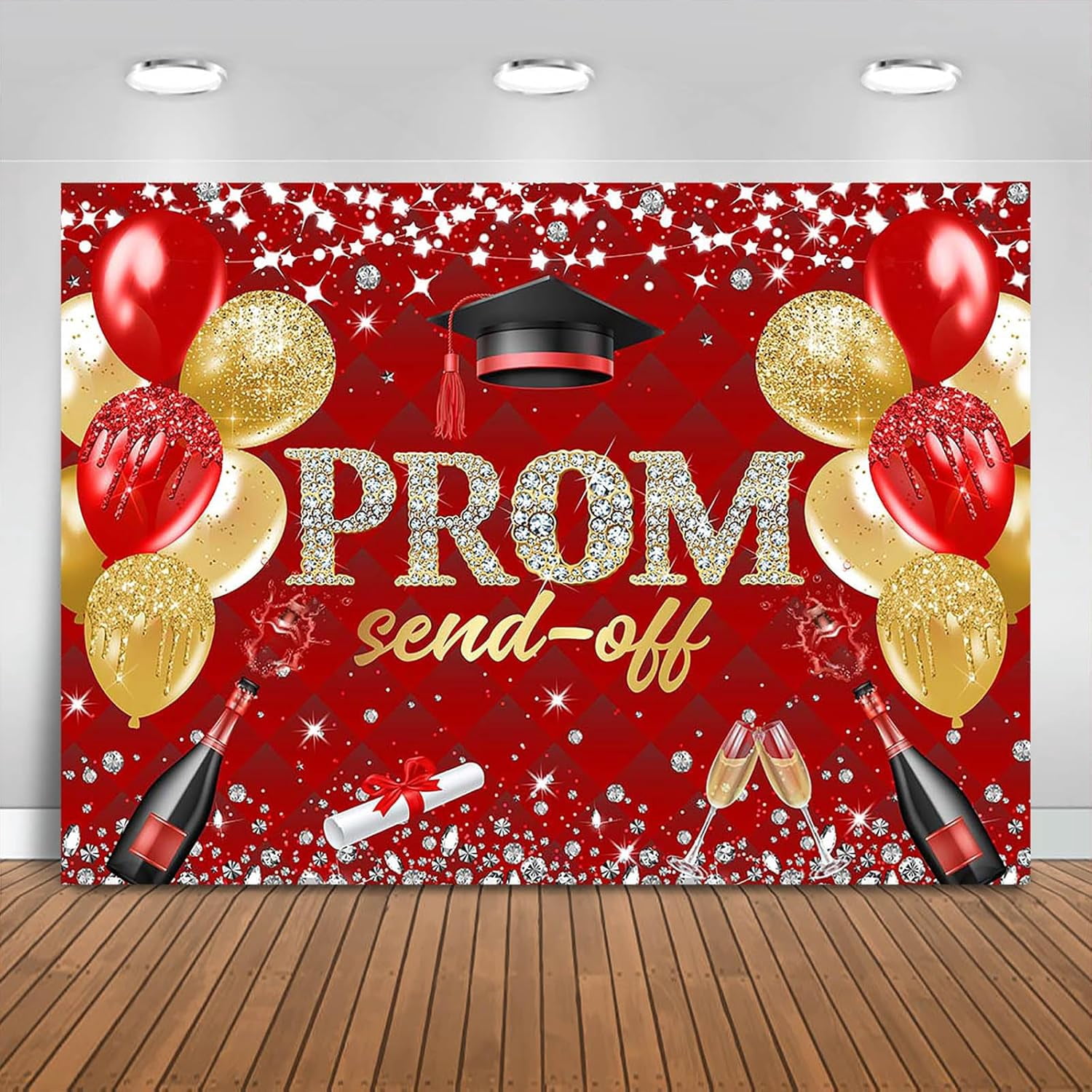 Prom Send Off 2026 Graduation Backdrop Class of 2026 Graduate Prom ...