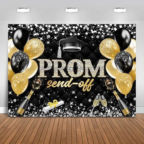 Prom Send Off 2026 Graduation Backdrop Class of 2026 Prom Background ...