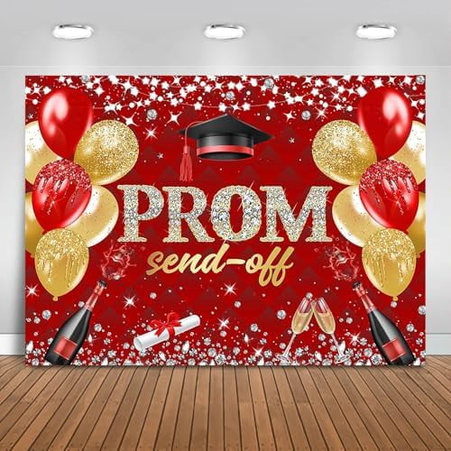 Prom Send Off 2026 Graduation Backdrop Class of 2026 Prom Background ...