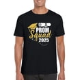 thumbnail image 1 of Prom Squad Class of 2025 Graduation Group Matching Celebration T-Shirt, for men & women, up to size 5XL, 1 of 3