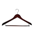 thumbnail image 1 of Proman Products Wooden hanger - concave, 1 of 10