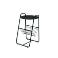 thumbnail interactive-video image 1 of Proman Products Coto Magazine Table, Black, 16" W x 15" D x 26" H, 1 of 3