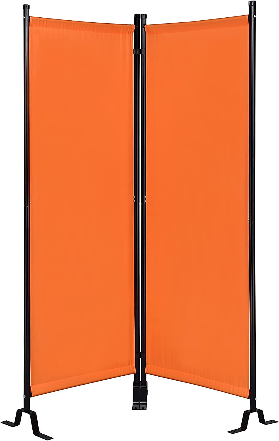Proman Products FS17183 Galaxy II Indoor/Outdoor Room Divider (2-Panels, 24" w / panel), Water Repellent Fabric, Metal Frame, 50.25" W x 12" D x 71" H, Gray