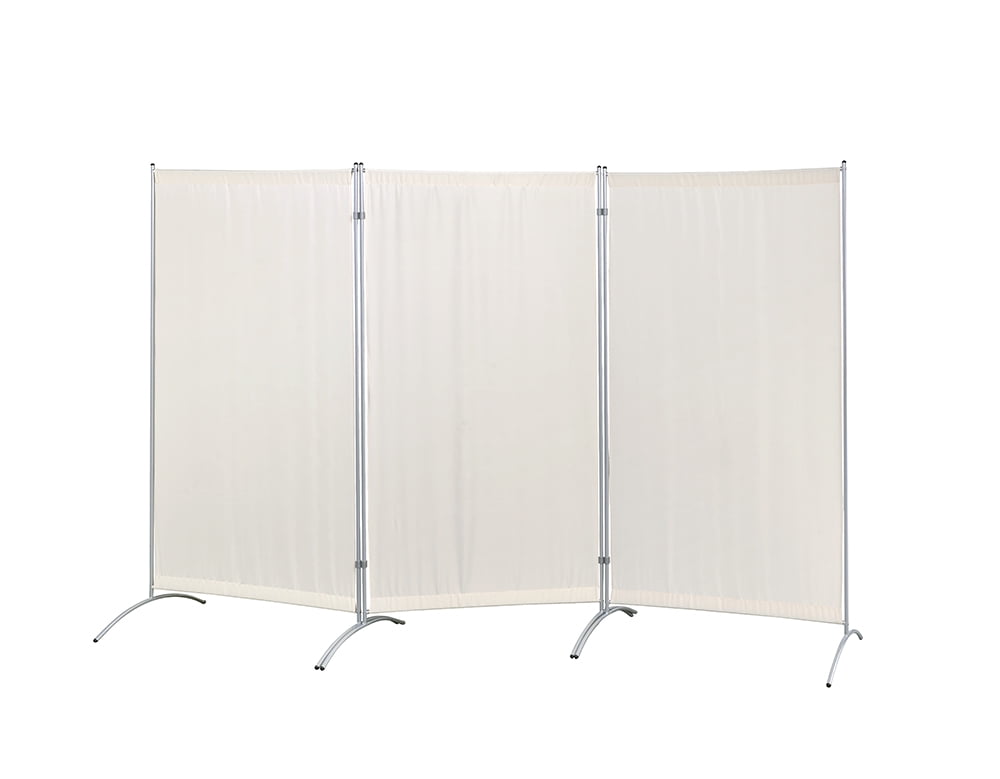 Proman Products Galaxy Indoor 3 Panel Room Divider, 71" Tall, Beige