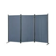 thumbnail image 1 of Proman Products Galaxy Indoor and Outdoor 3 Panel Room Divider, 71" Tall, Gray, 1 of 2