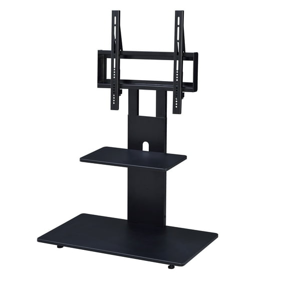 Proman Products The Panamera TV Stand - Adjustable Mount - Black