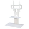 thumbnail image 1 of Proman Products The Panamera TV Stand - Adjustable Mount - White, 1 of 7