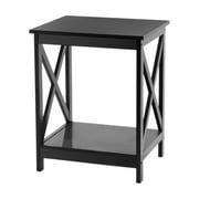 Proman Products Univo End Table, Matt Black Finish, 19 W x 15.75 D x 23.75 H